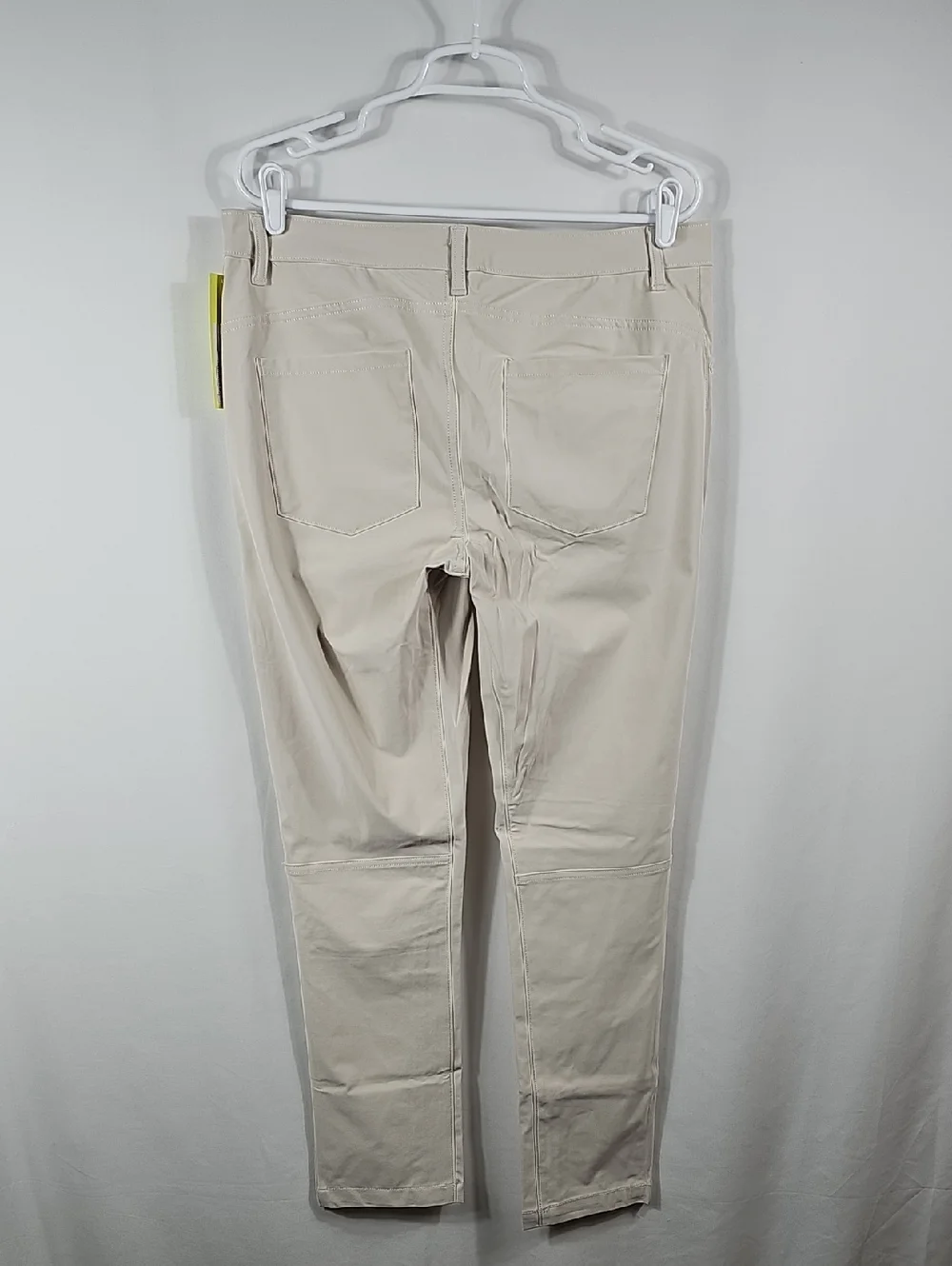 NWT All In Motion Trousers Lifestyle Slim Pants Stone Beige 34 Gorpcore Travel